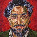 Massoud portrait peinture