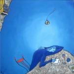 Chagall Bleu Lettre inspiration méditation mansarde forme-pensée encrier peinture figurative