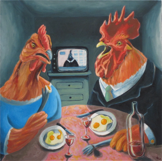 repas poule&coq