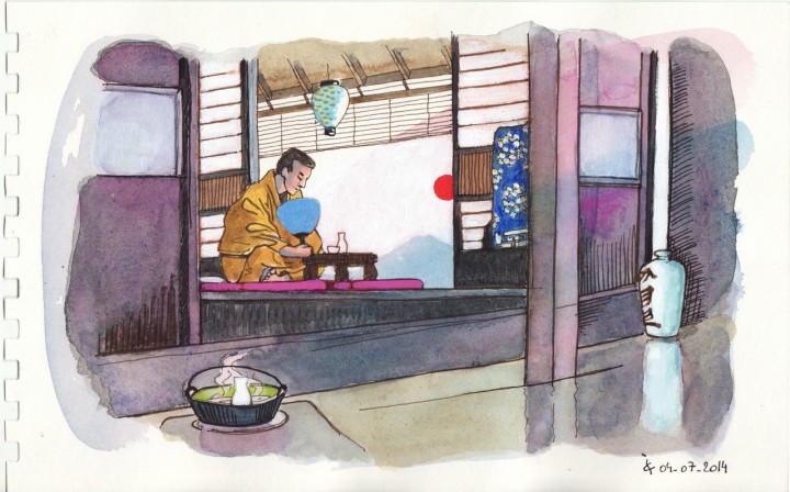 peinture japonais ozu