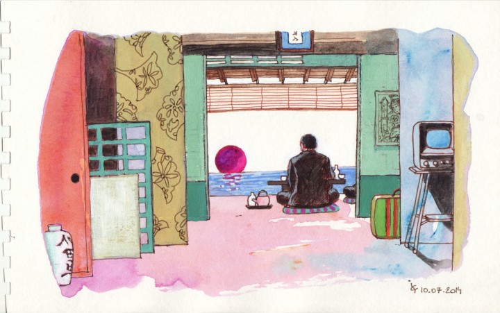 peinture japonais ozu