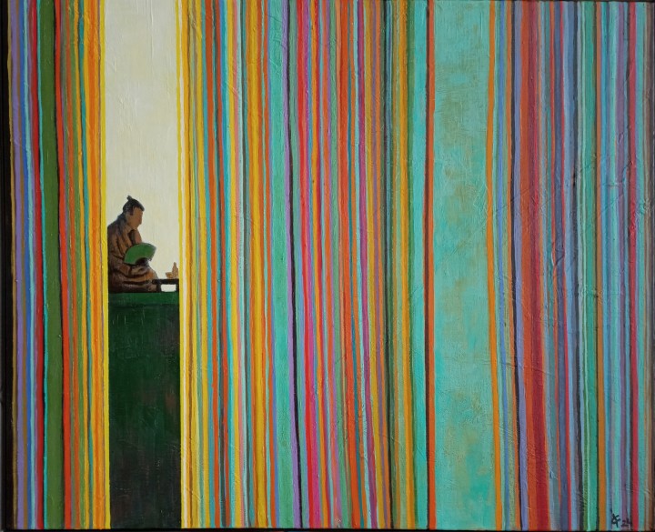 Les couleurs du ciel n°8 2024_60x73 v Guylaine Louzaouen